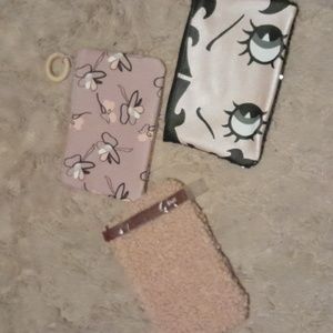 Set of 3 IPSY makeup bags